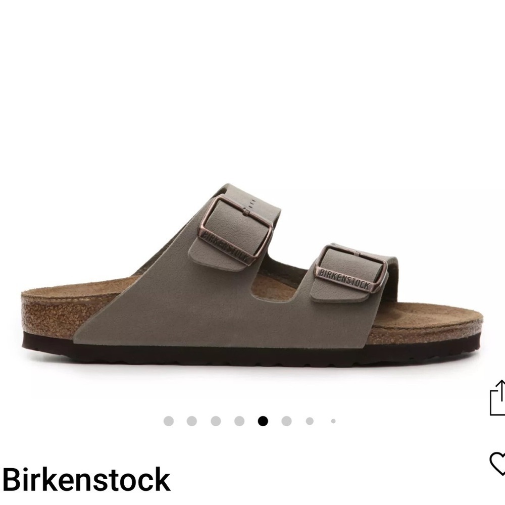 Birkenstock Tan Sandals with Contoured Footbed - Picture 5 of 5